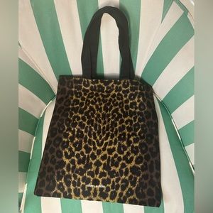 YSL BNWT tote leopard bag
